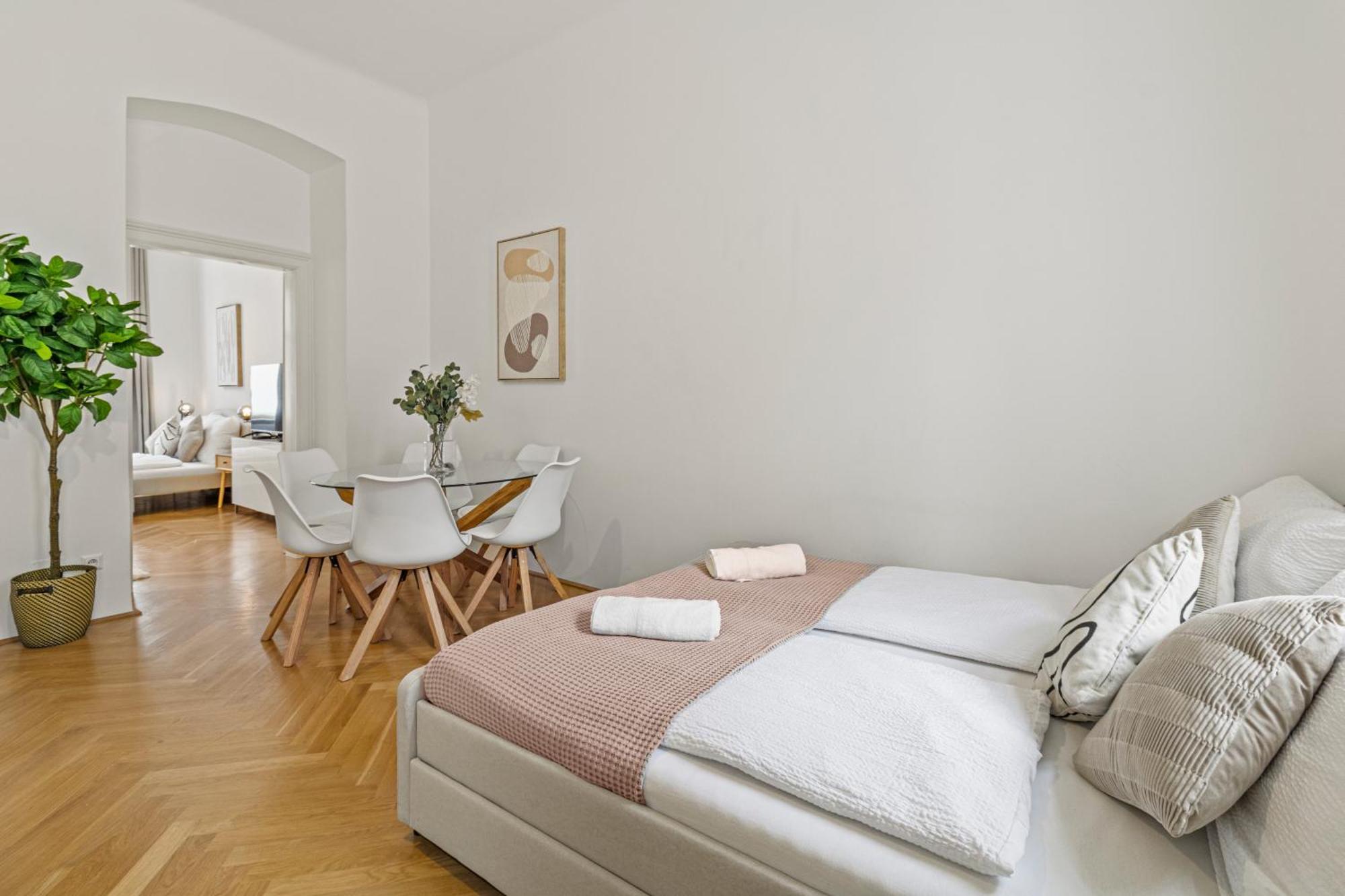 Cozy Vienna Apartments - 4 Min U6 Josefstaedterstrasse ภายนอก รูปภาพ